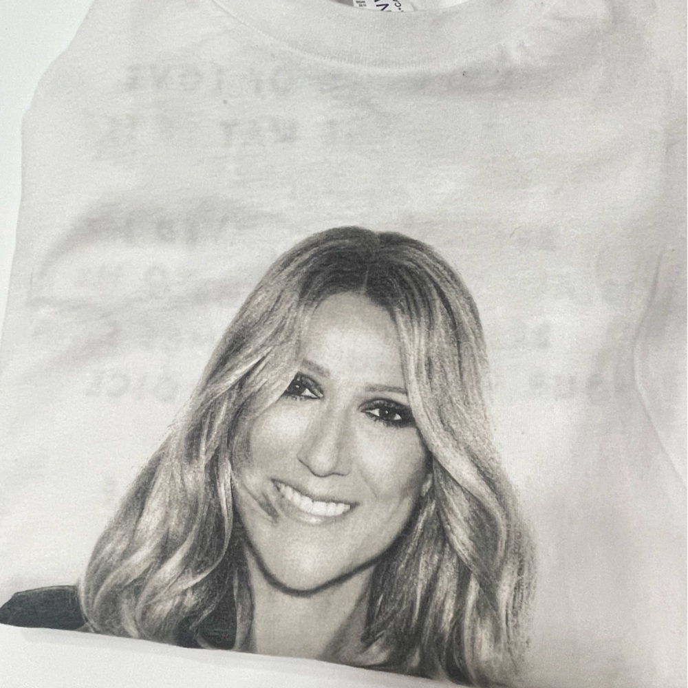 Celine Dion concert tee